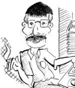 Alfonso Luna - Proclama Caricatura Alfonso Luna