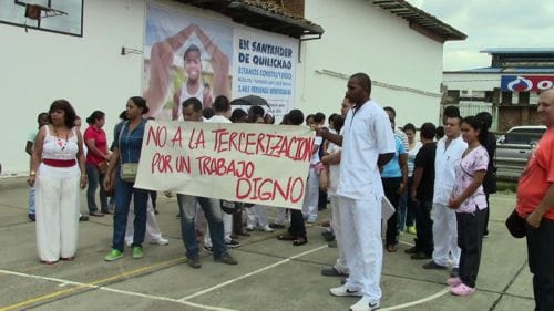 trabajadores hospital