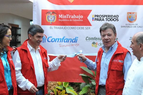 Emcali-presidente Santos