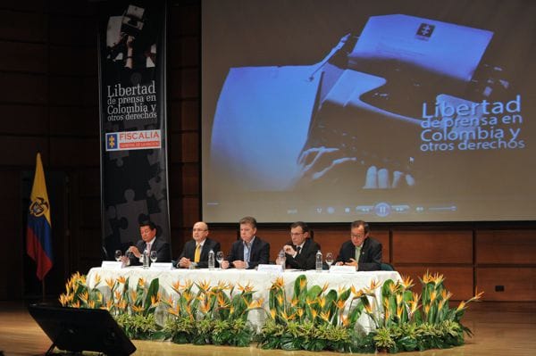 Libertad de prensa - prsidente fiscalia defensoria