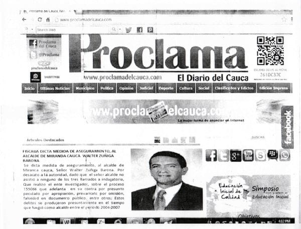 Montaje - Proclama