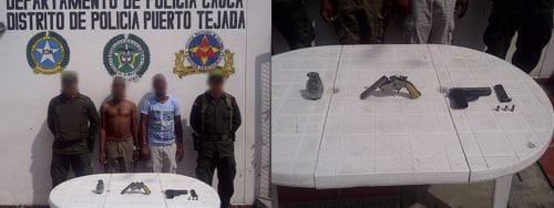 capturados en puerto tejada