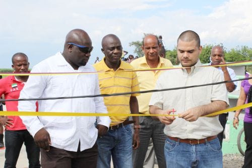 inauguracion canchas guachene