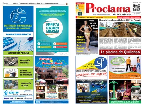 Proclama Edición 325 Primera Sección