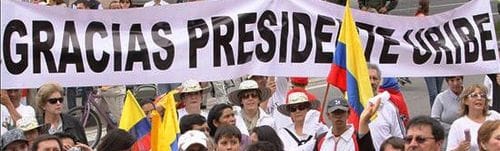 gracias presidente uribe