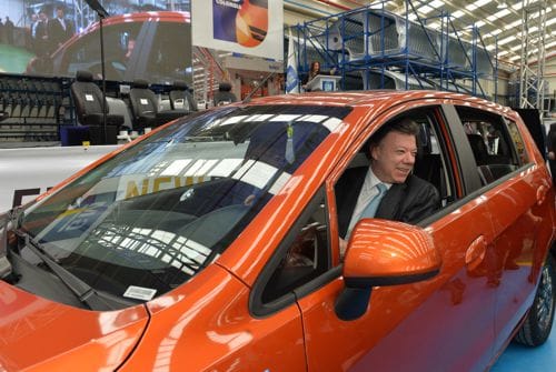 presidente vehiculo