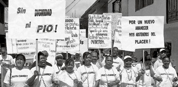 protesta sexual