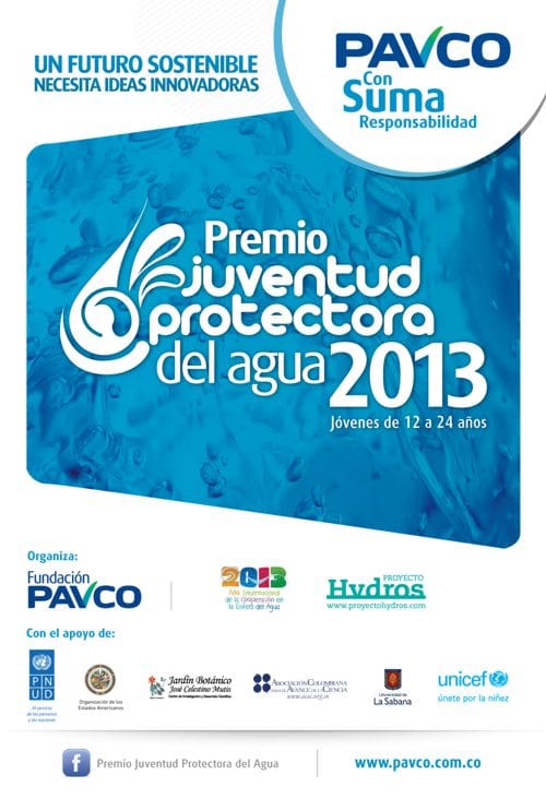 AFICHE PREMIO DEL AGUA
