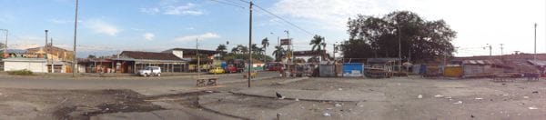 BARRIDO PANOR+üMICO DE CENTRO CIOMERCIAL, TERMINAL, PANAMERICANA Y PATIO POSTERIOR DE GALER+ìA EN QUILICHAO