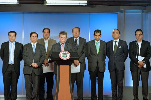 Presidente - referendo paz