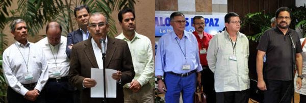 delegaciones gobierno farc