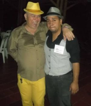 Organizadores del evento Mauricio Hurtado y Felipe Saa