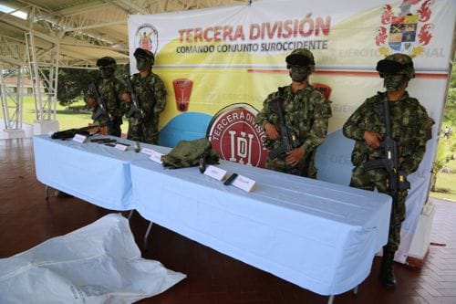 abatido guerrillero