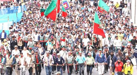 marcha indigena