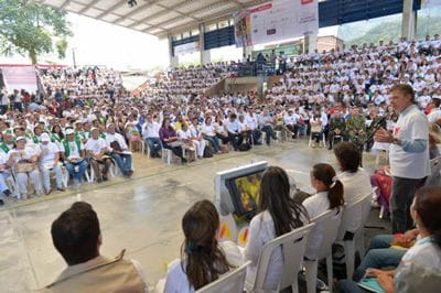 presidente santos - paz