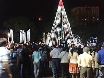 LUCES DE NAVIDAD EN CALI