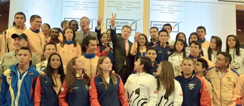Santos y los deportistas destacados