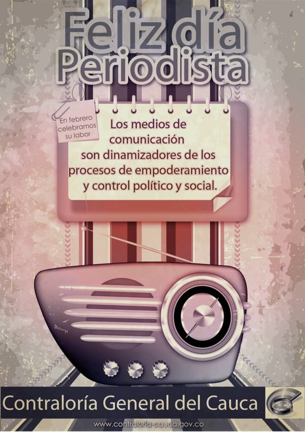 Feliz Dia del Periodista Feliz Dia del Periodista
