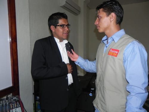 Director de la Banda Escuela de Música Municipal de Caloto, Carlos Ferney Quinto Roa Inaugurada sala de música del Centro Cultural Caucaquira, en Caloto 5