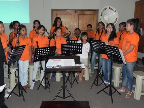 sala de música del Centro Cultural Caucaquira Inaugurada sala de música del Centro Cultural Caucaquira, en Caloto 7