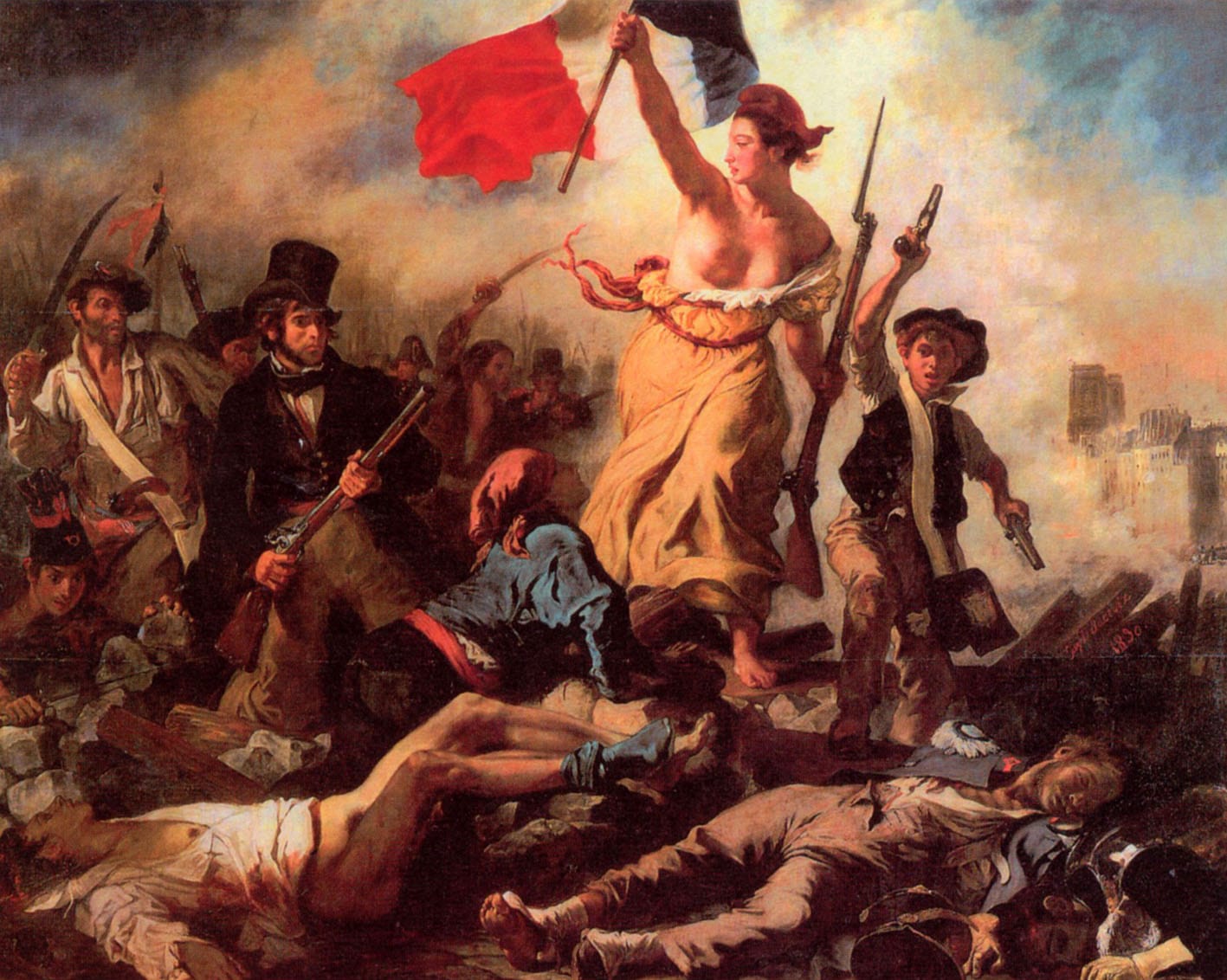 Eugene Delacroix avanti popolo