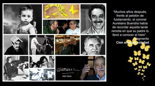 Homenaje de la biblioteca municipal a Gabo
