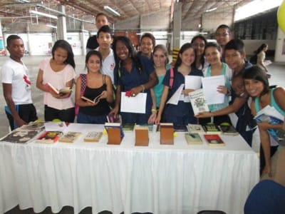 Sindy Zape Coordinadora de Biblioteca Univalle- sede norte dia del idioma 2
