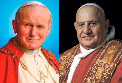 Juan-Pablo II, Juan XXIII juan-pablo-ii_y_juan_xxiii