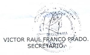 firma edicto