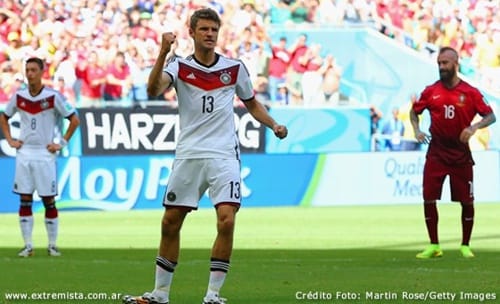 Alemania - Gol de Mueller