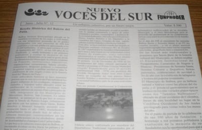 Periódico Voces del Sur Voces del Sur