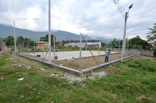 Canchas sintéticas en Miranda, Cauca Canchas sintéticas en Miranda, Cauca