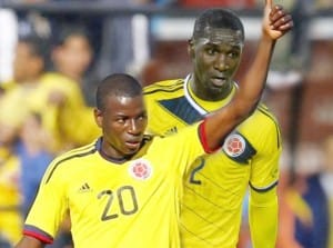 Cristian-Zapata - Adrian Ramos Cristian-Zapata - Adrian Ramos