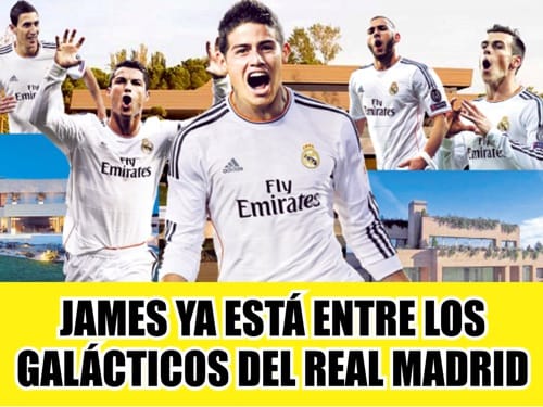 JAMES YA ES DEL REAL MADRID - Proclama del Cauca JAMES YA ES DEL REAL MADRID
