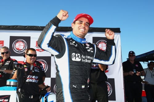 Juan Pablo Montoya Juan Pablo Montoya gana en la Indycar