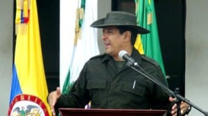 Ramiro Iván Pérez - Comandante Policía Cauca Ramiro Iván Pérez