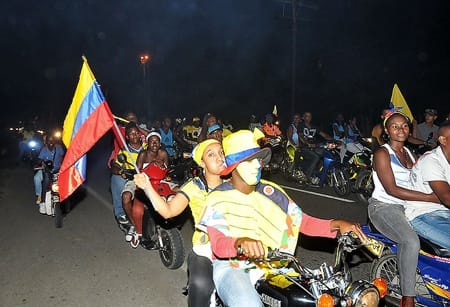 Recibimiento de Adrián Ramos Recibimiento de Adrián Ramos