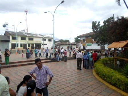 Campesinos se movilizan en Balboa, Cauca Campesinos se movilizan en Balboa, Cauca