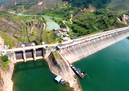 La Salvajina, Suárez, Cauca.