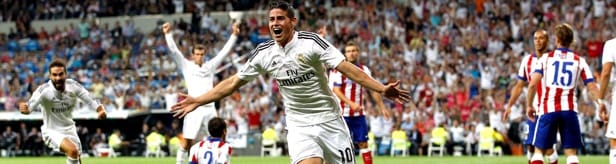 James Rodríguez marcó gol con el Madrid James Rodríguez marcó gol con el Madrid
