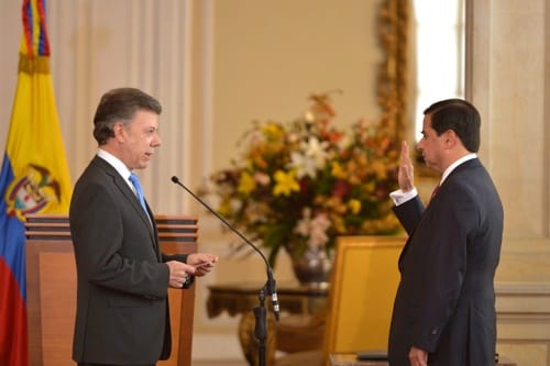 Juan Fernando Cristo, nuevo ministro del Interior Juan Fernando Cristo, nuevo ministro del Interior