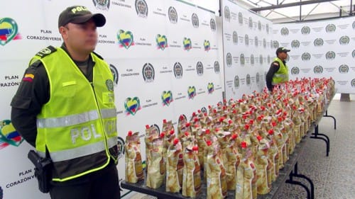 Policía Cauca incauta licor ecuatoriano de contrabando Policía incauta licor ecuatoriano de contrabando1