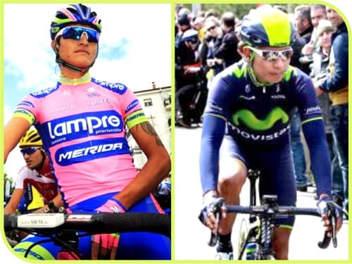 Winner Anacona y Nairo Quintana Winner Anacona y Nairo Quintana
