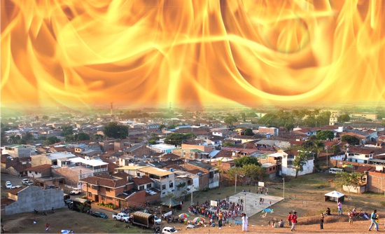 Arde Santander de Quilichao, Cauca Arde Santander de Quilichao, Cauca