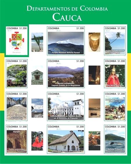 Estampillas - Cauca Estampillas - Cauca