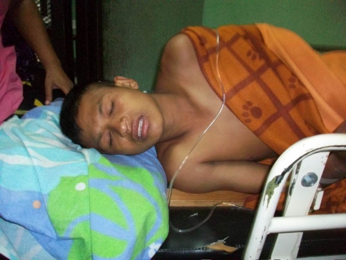 Herido en Tacueyó