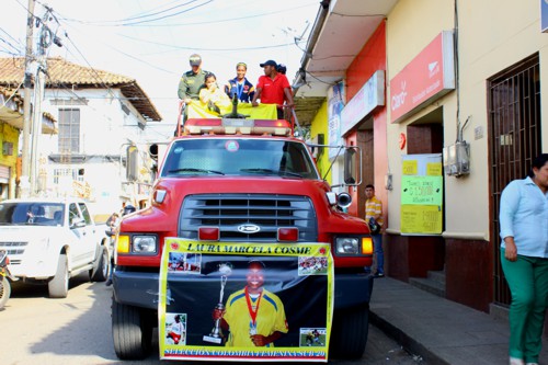 Laura Marcela Cosme - Recibimiento en Santander de Quilichao Laura Cosme