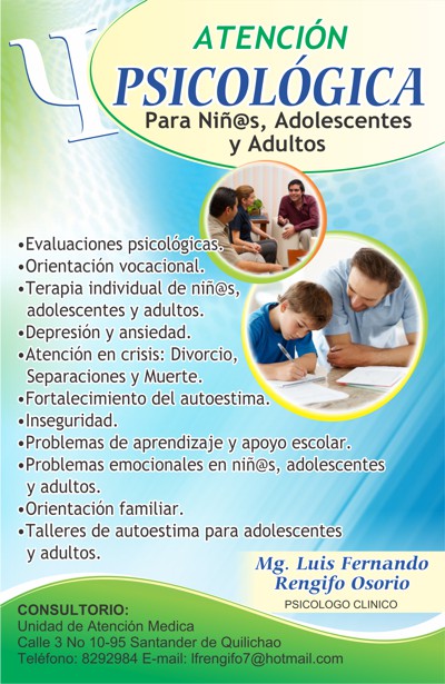 Atención Psicológica - Santander de Quilichao