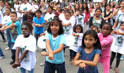 Conmemoración día de los niños en el Parque Caldas - Popayán Conmemoración día de los niños en el Parque Caldas - Popayán