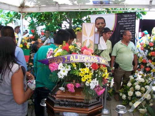 Despiden al líder indígena Fabio Dagua en Caloto Despiden al líder indígena Fabio Dagua en Caloto6